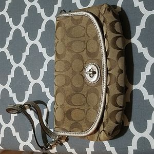 Coach wristlet
